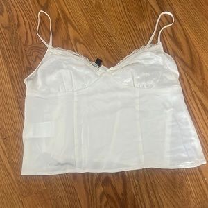H&M silk top